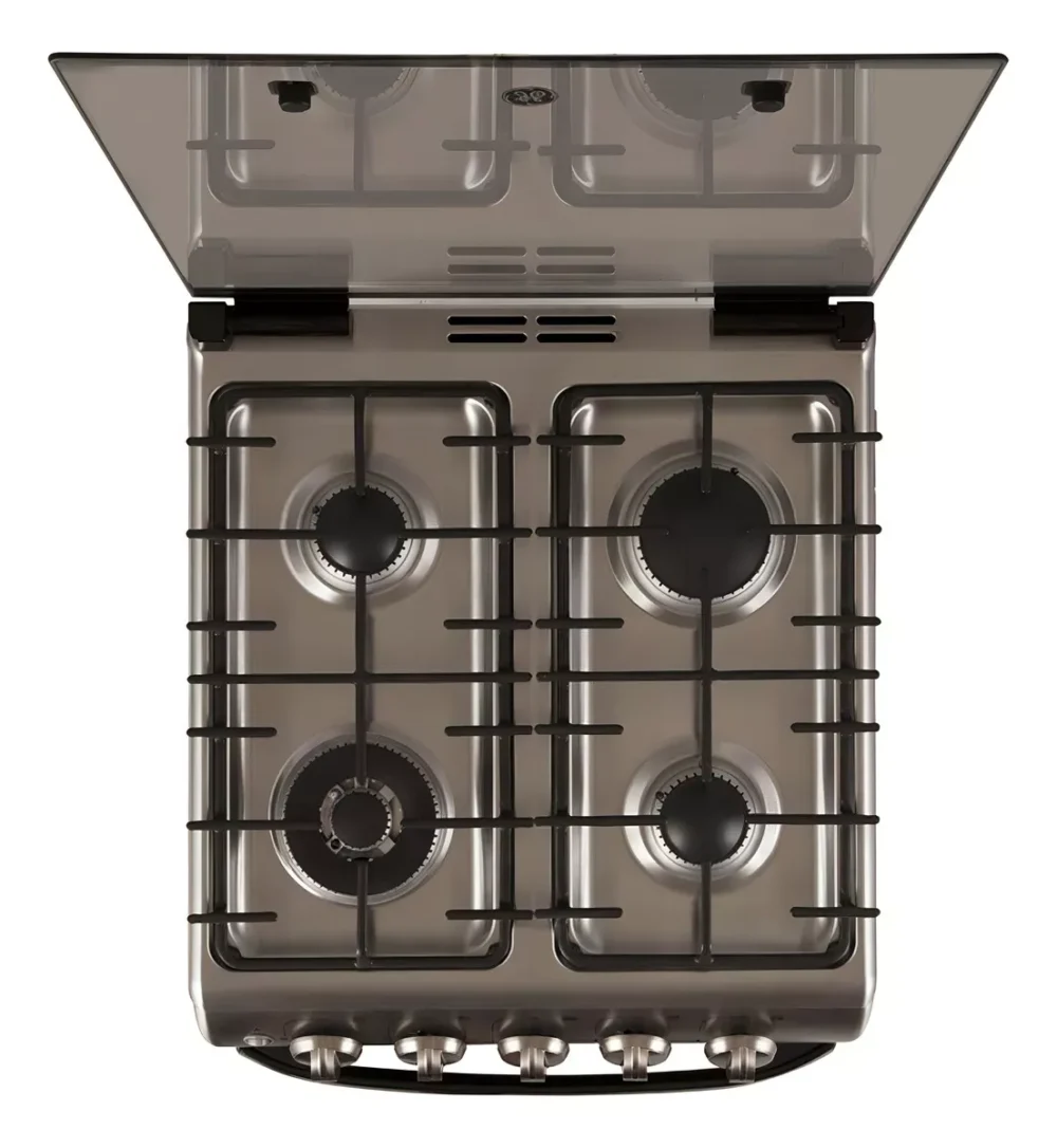 Cocina General Electric Appliances CG756I Color Inoxidable, 4 Hornallas - Imagen 2