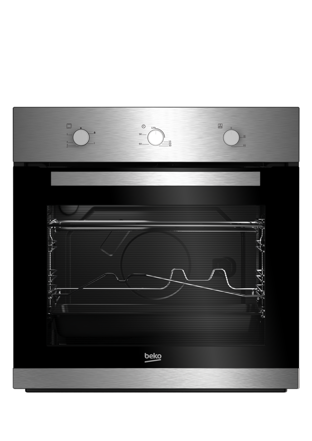 Horno a gas de 60 cm Beko
