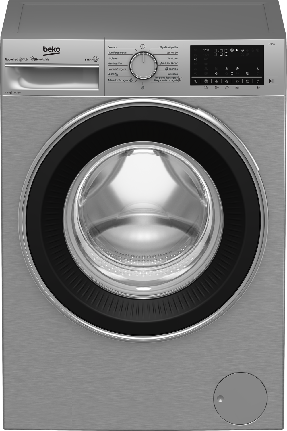 Lavadora Beko ProSmart SteamCure 8 kg