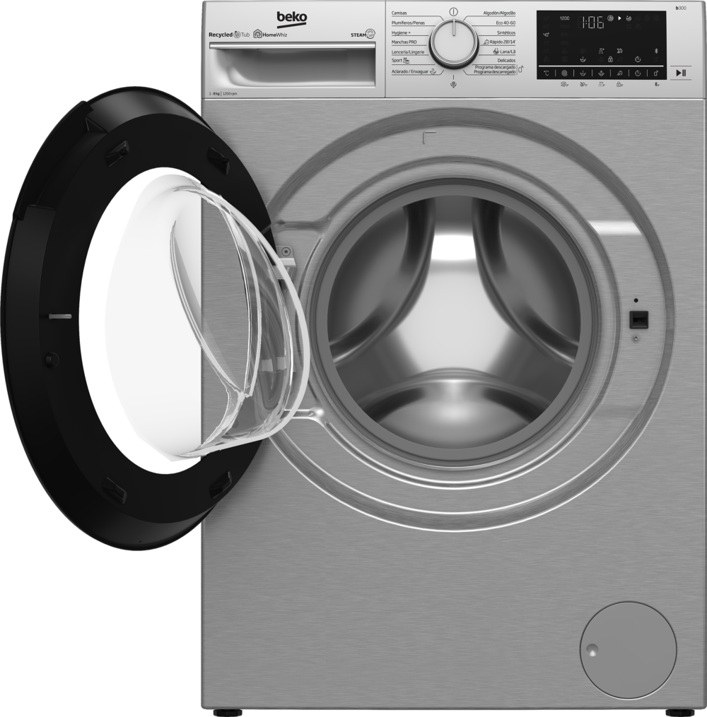 Lavadora Beko ProSmart SteamCure 8 kg - Imagen 2