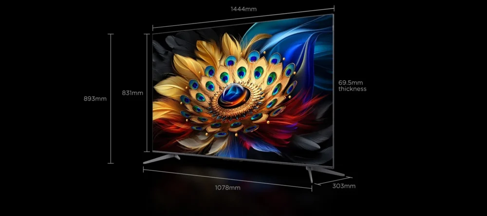 TV 65" TCL C655 Advanced 4K QLED - Imagen 7